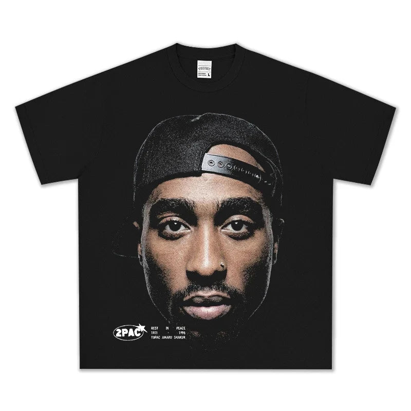 VINTAGE GRAPHIC CLOTHES |BIG FACE 2PAC  V8.17