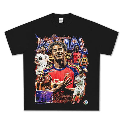 VINTAGE GRAPHIC CLOTHES |World Cup Champion Lamine Yamal V7.23