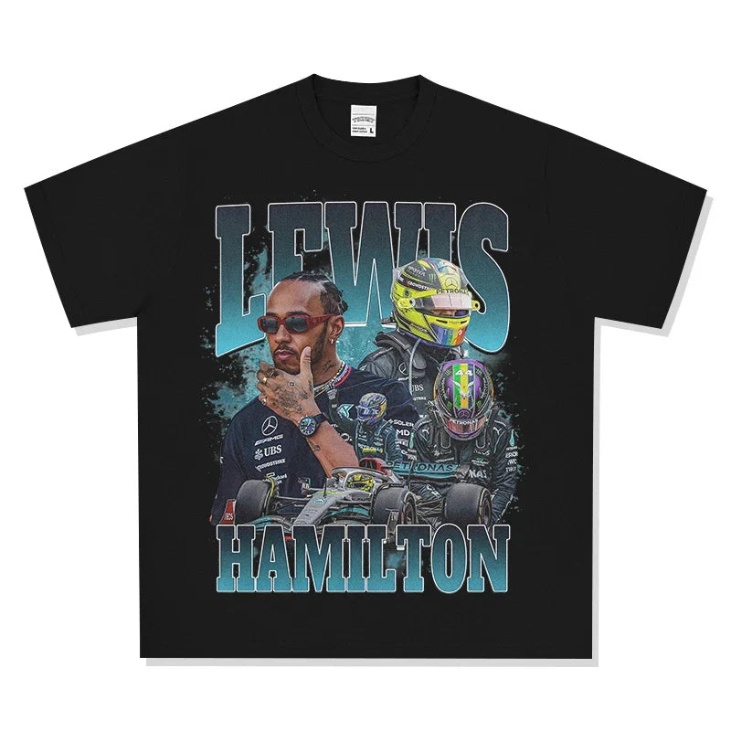 VINTAGE GRAPHIC CLOTHES |LEWIS HAMILTON V8.19