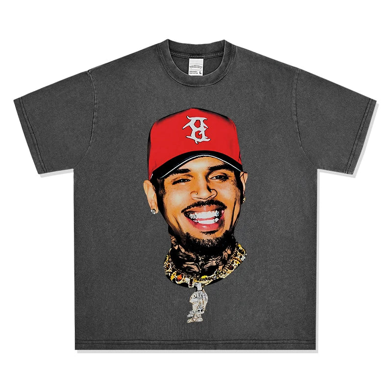 VINTAGE GRAPHIC TEE |CHRIS BROWN V7.5