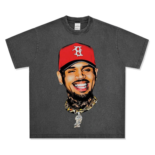 VINTAGE GRAPHIC TEE |CHRIS BROWN V7.5