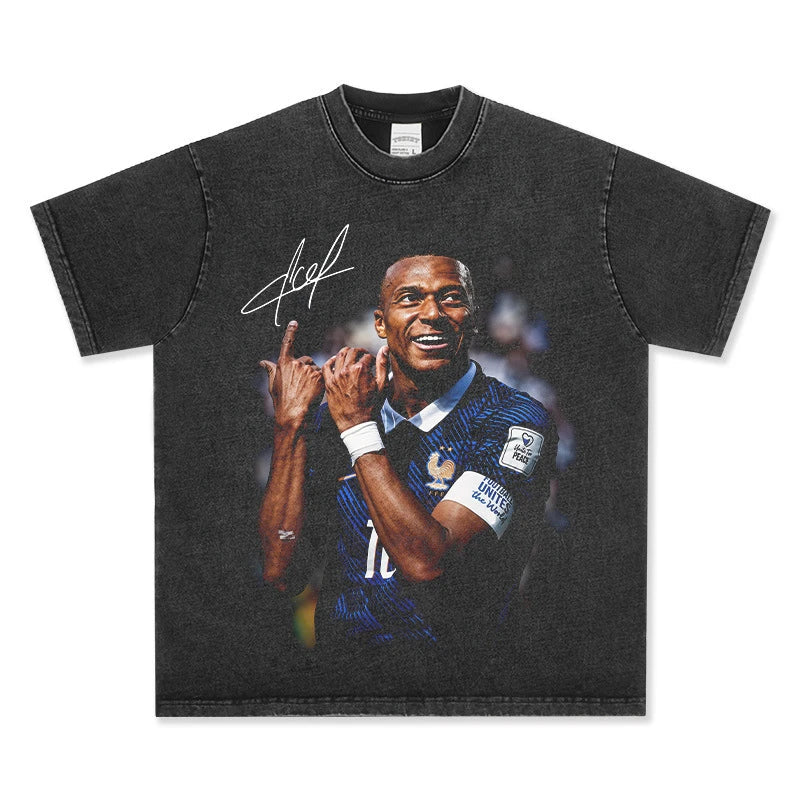 VINTAGE GRAPHIC TEE | KYLIAN MBAPPE V7.7
