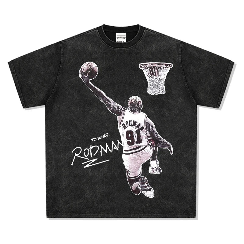VINTAGE GRAPHIC TEE | Dennis Rodman V8.6