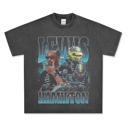 VINTAGE GRAPHIC CLOTHES |LEWIS HAMILTON V8.19