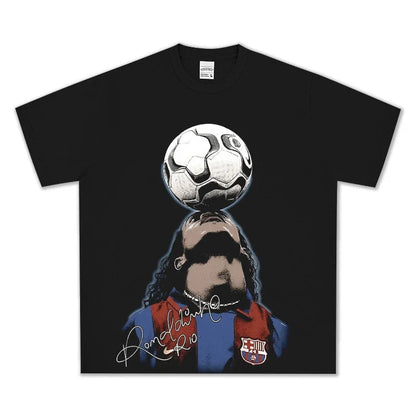 VINTAGE GRAPHIC TEE | RONALDINHO V7.17