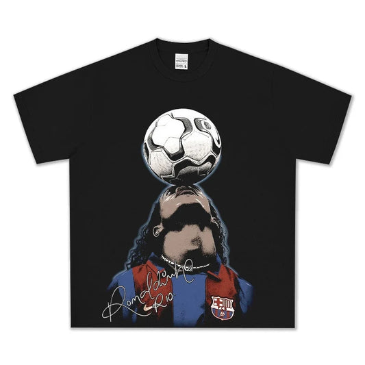 VINTAGE GRAPHIC TEE | RONALDINHO V7.17