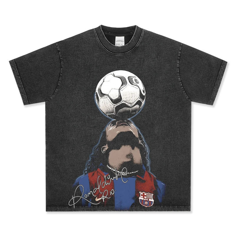 VINTAGE GRAPHIC TEE | RONALDINHO V7.17