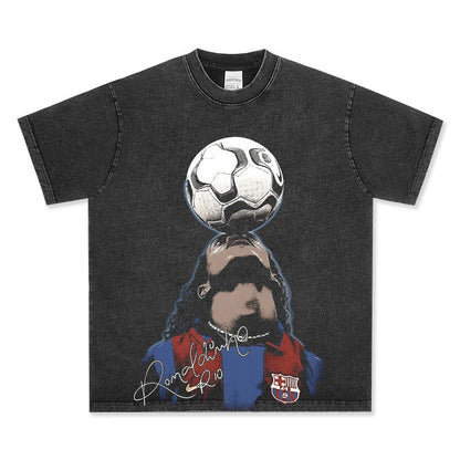VINTAGE GRAPHIC TEE | RONALDINHO V7.17