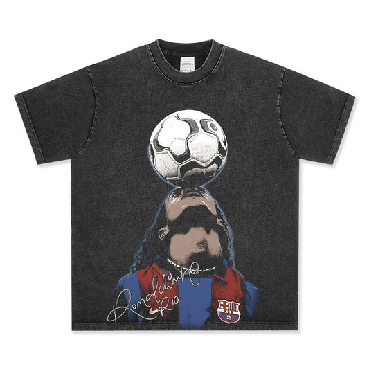 VINTAGE GRAPHIC TEE | RONALDINHO V7.17