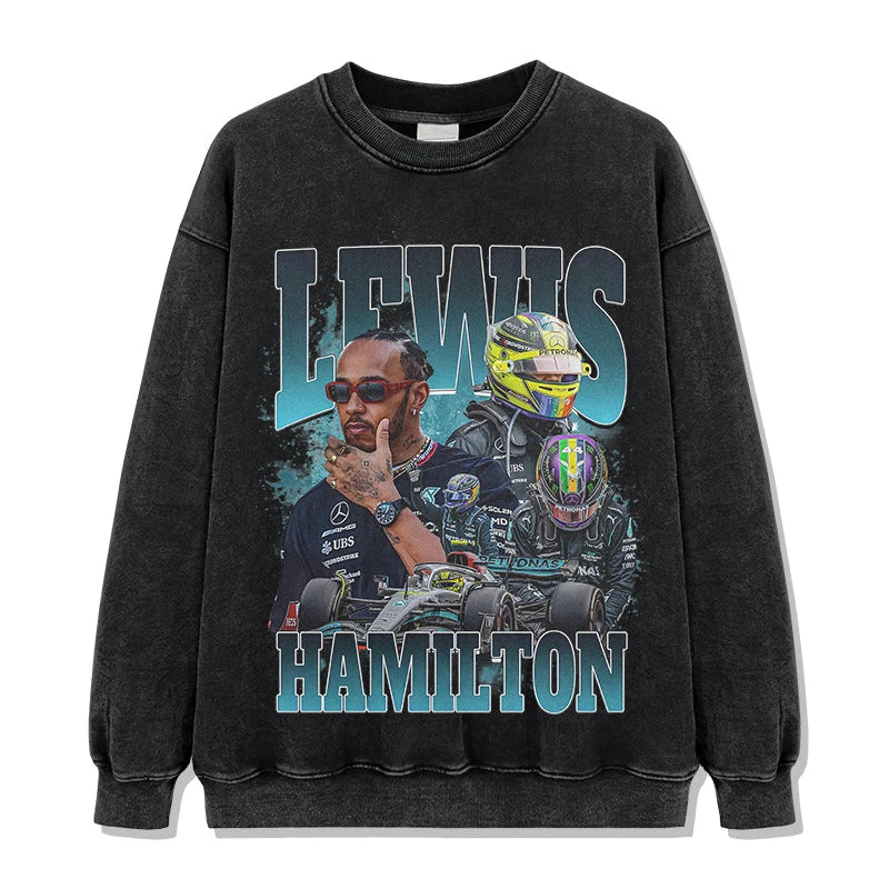 VINTAGE GRAPHIC CLOTHES |LEWIS HAMILTON V8.19