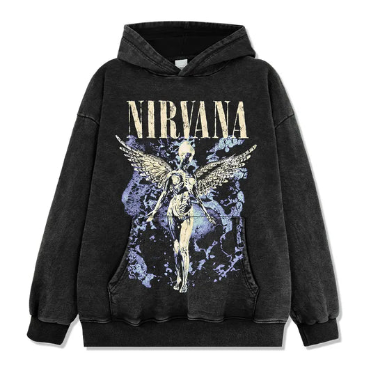 VINTAGE GRAPHIC TEE&HOODIE|NIRVANA V9.16