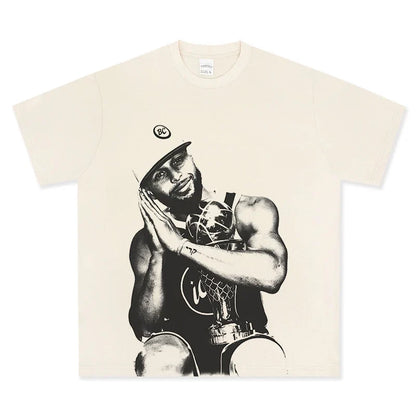 VINTAGE GRAPHIC TEE | NBA Champion Stephen Curry V8.6