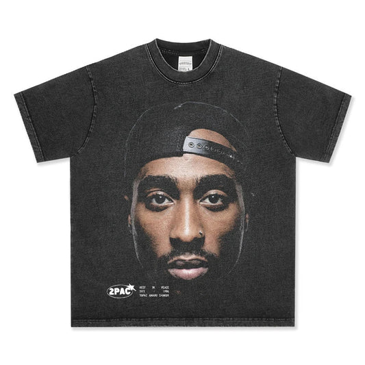 VINTAGE GRAPHIC CLOTHES |BIG FACE 2PAC  V8.17
