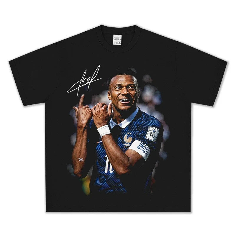 VINTAGE GRAPHIC TEE | KYLIAN MBAPPE V7.7