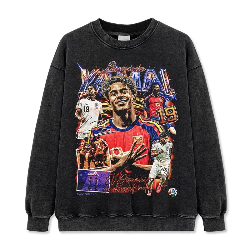 VINTAGE GRAPHIC CLOTHES |World Cup Champion Lamine Yamal V7.23