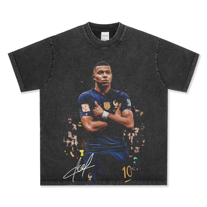 VINTAGE GRAPHIC TEE | KYLIAN MBAPPE V7.9