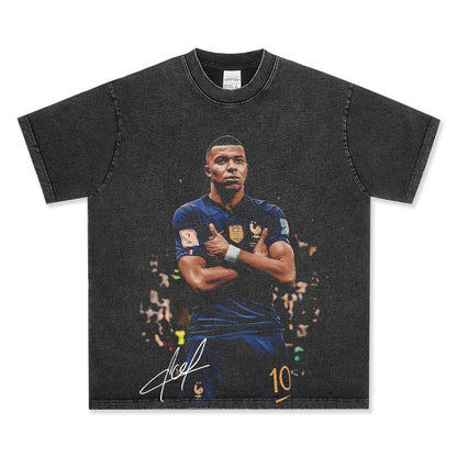 VINTAGE GRAPHIC TEE | KYLIAN MBAPPE V7.9