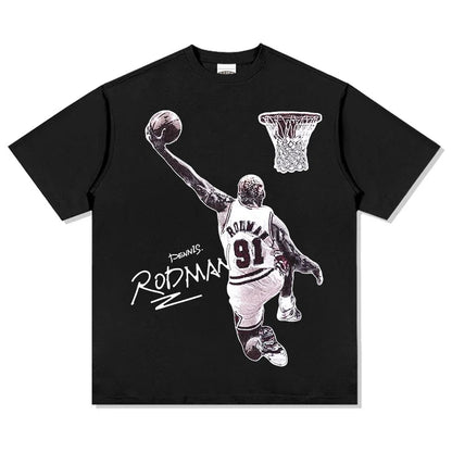 VINTAGE GRAPHIC TEE | Dennis Rodman V8.6