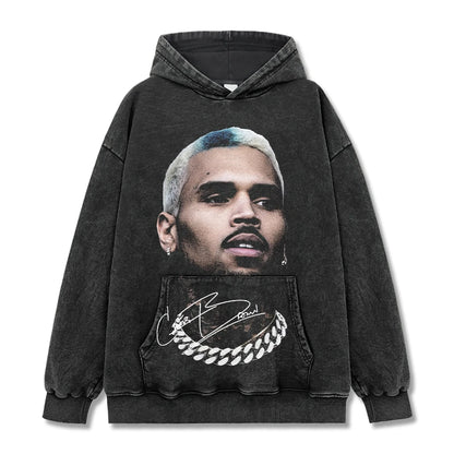 VINTAGE GRAPHIC TEE&HOODIE |Chris Brown V9.9