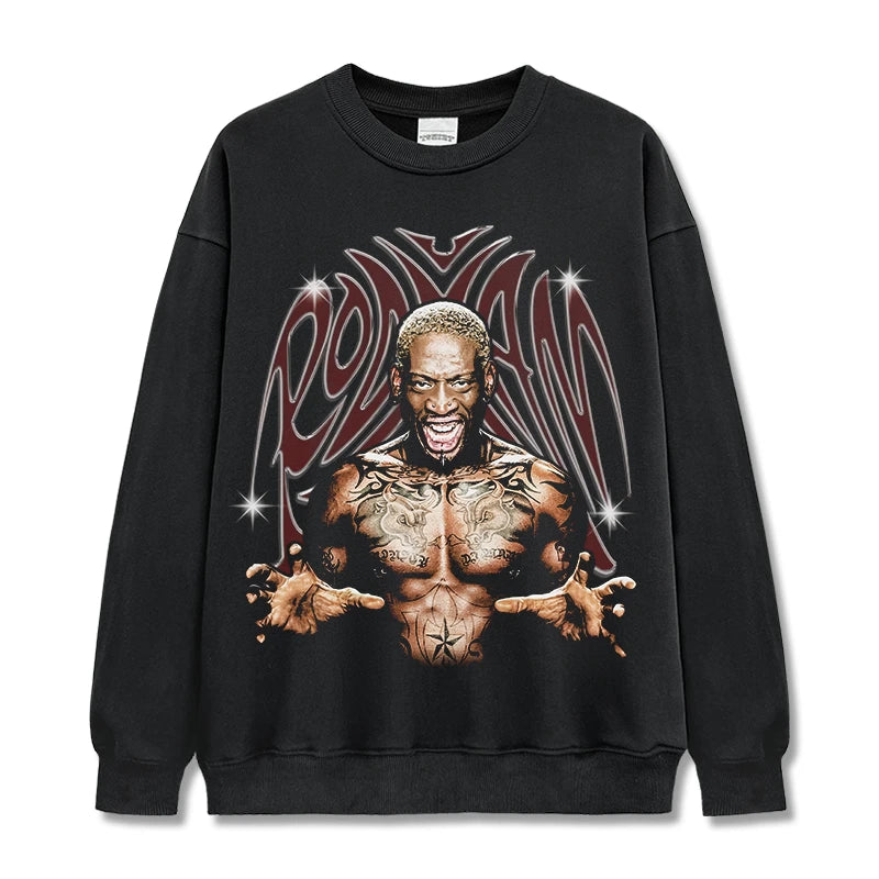 VINTAGE GRAPHIC TEE&HOODIE |Dennis Rodman V9.9