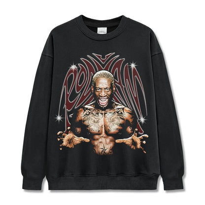 VINTAGE GRAPHIC TEE&HOODIE |Dennis Rodman V9.9