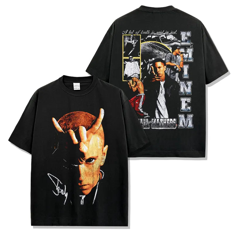 VINTAGE GRAPHIC TEE&HOODIE|Eminem V9.20