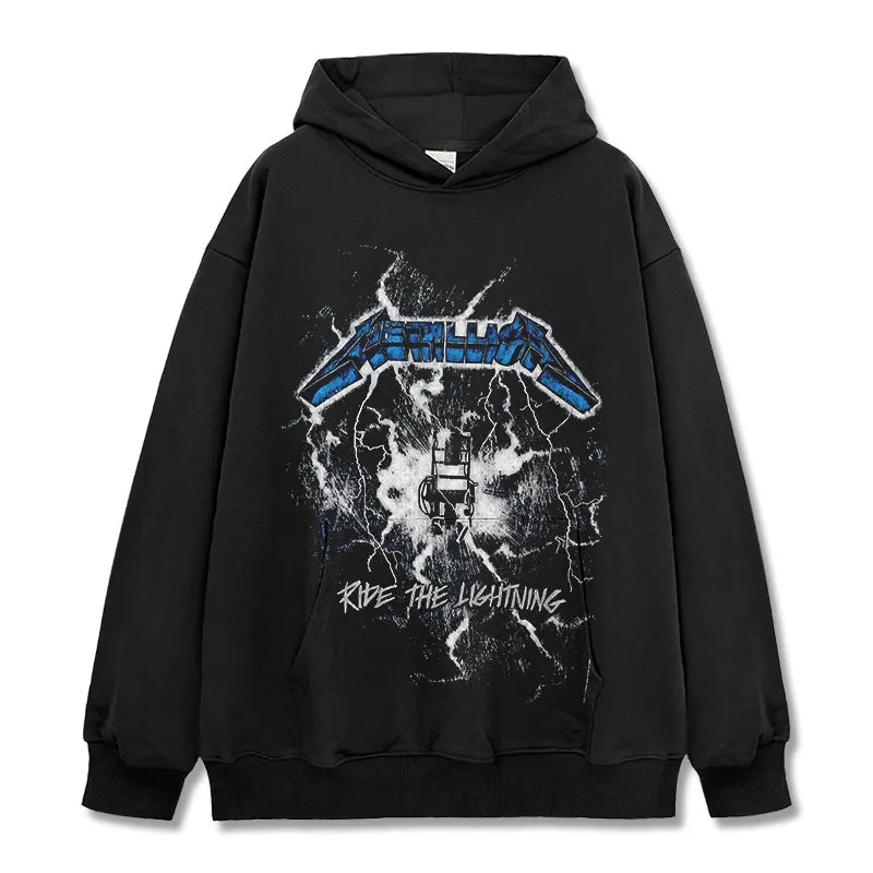 VINTAGE GRAPHIC TEE&HOODIE|Metallica V9.17