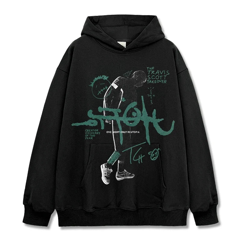 VINTAGE GRAPHIC CLOTHES |Travis Scott TS V8.26
