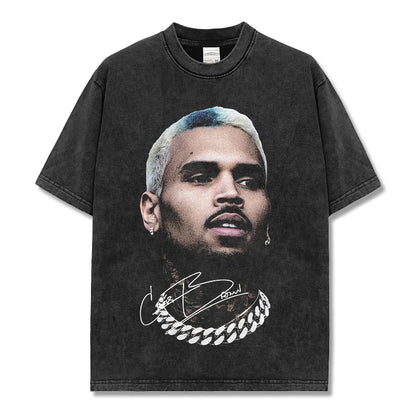 VINTAGE GRAPHIC TEE&HOODIE |Chris Brown V9.9