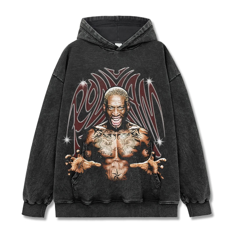 VINTAGE GRAPHIC TEE&HOODIE |Dennis Rodman V9.9