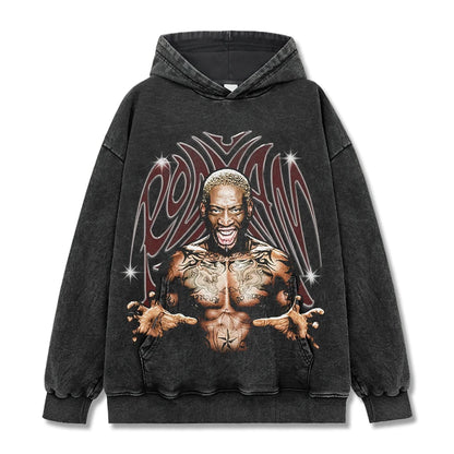 VINTAGE GRAPHIC TEE&HOODIE |Dennis Rodman V9.9