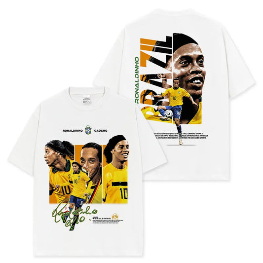 VINTAGE GRAPHIC TEE&HOODIE | Ronaldinho V9.23