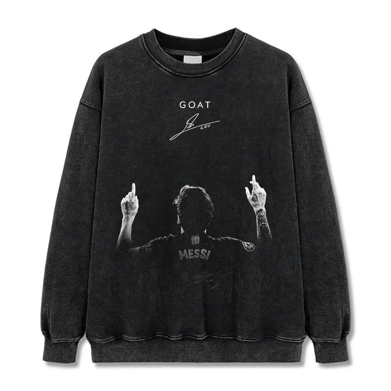 VINTAGE GRAPHIC TEE&HOODIE | Messi V9.23