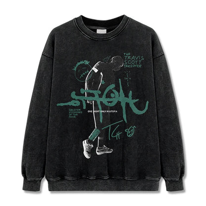 VINTAGE GRAPHIC CLOTHES |Travis Scott TS V8.26