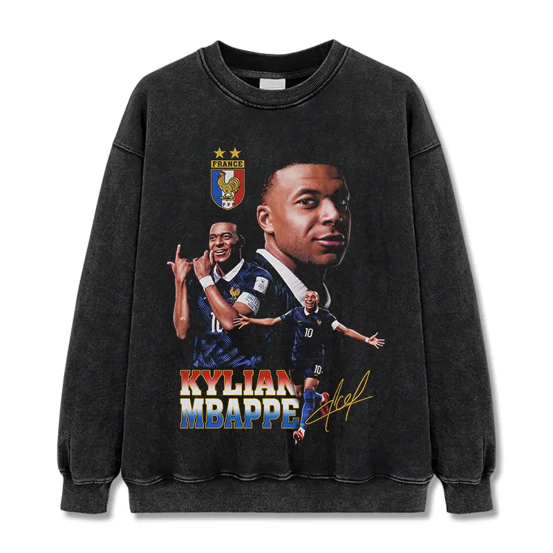 VINTAGE GRAPHIC TEE&HOODIE | Mbappe V9.23