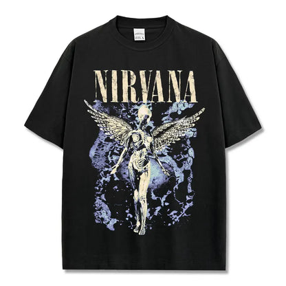 VINTAGE GRAPHIC TEE&HOODIE|NIRVANA V9.16